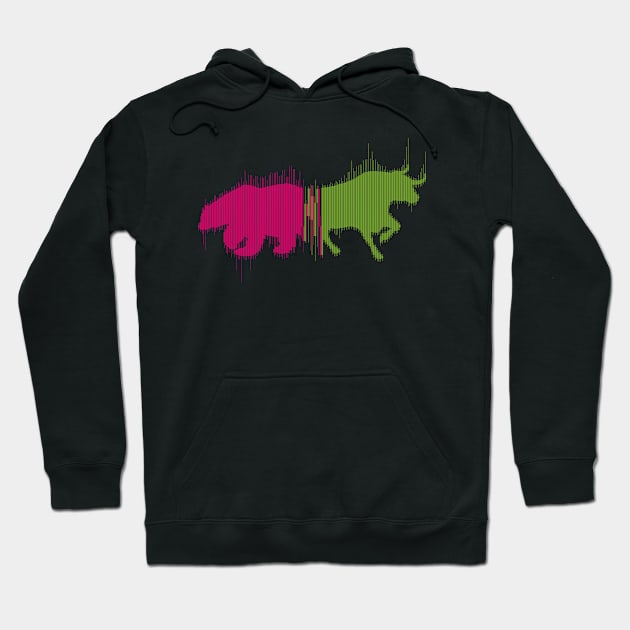 Bear & Bull Markets Hoodie by CrypTee__